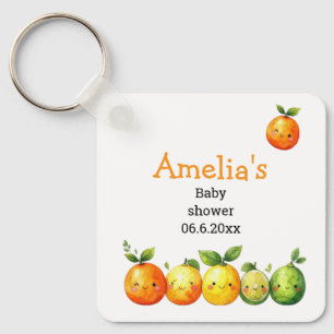 Llavero Dulce Citrus Cutie Baby Shower 