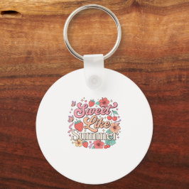 Llavero Dulce Como El Verano – Cute Frutas Y Flores Sticke