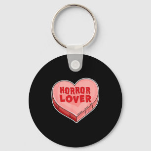 Llavero Dulce Corazón Amante del Terror Día de San Valentí