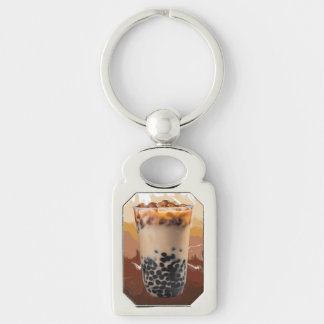 Llavero Dulce diseño de té con leche en 3D – Estética de a
