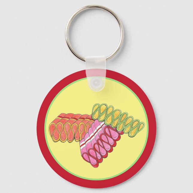 Llavero Dulce dulce de la fiesta de los viejos Navidades d (Anverso)