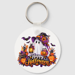 Llavero Dulce Feliz Halloween Fantasma – Espeluznante y Co