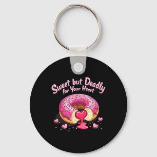 Llavero Dulce Pero Divertido Romántico Donut De San Valent