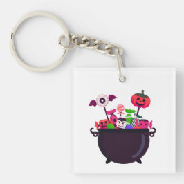 Llavero Dulces de Halloween y mezcla de dulces espeluznant