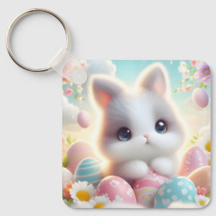 Llavero Dulces Huevos de Pascua Kawaii de Pastel