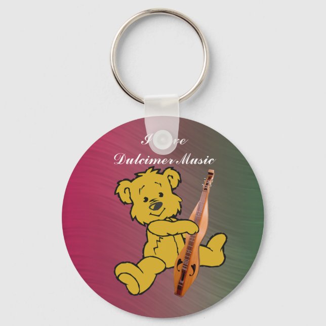 LLAVERO DULCIMER BEAR KEYCHAIN (Anverso)