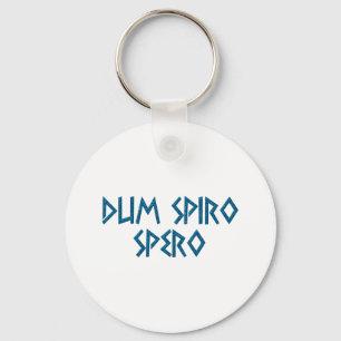 Llavero dum spiro spero latín latin