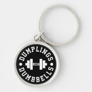 Llavero Dumplings and Dumbbels - Bulking - Novedad diverti