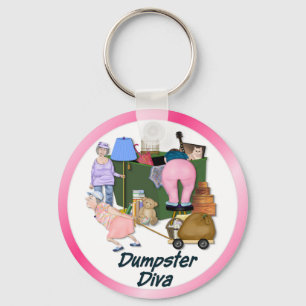 Llavero Dumpster Divas