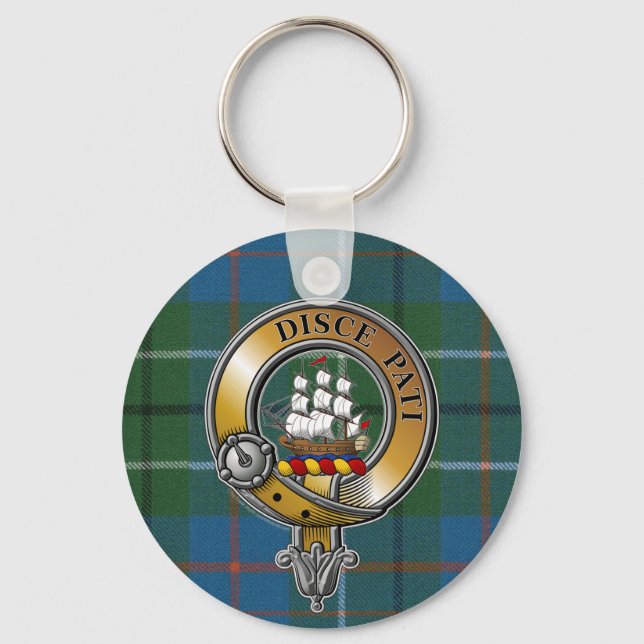 Llavero Duncan Tartan & Badge (Anverso)