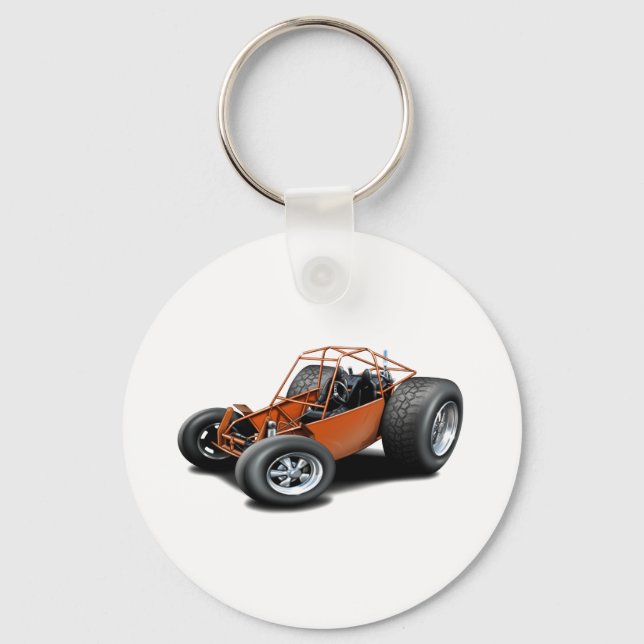 Llavero Dune Buggy naranja (Anverso)