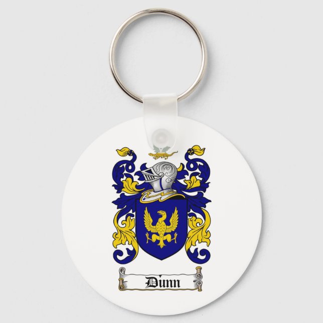 LLAVERO DUNN FAMILIAR CREST - DUNN COAT OF ARMS (Anverso)