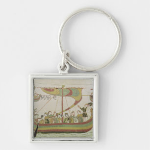 Llavero Duque Guillermo de Normandía cruza el mar