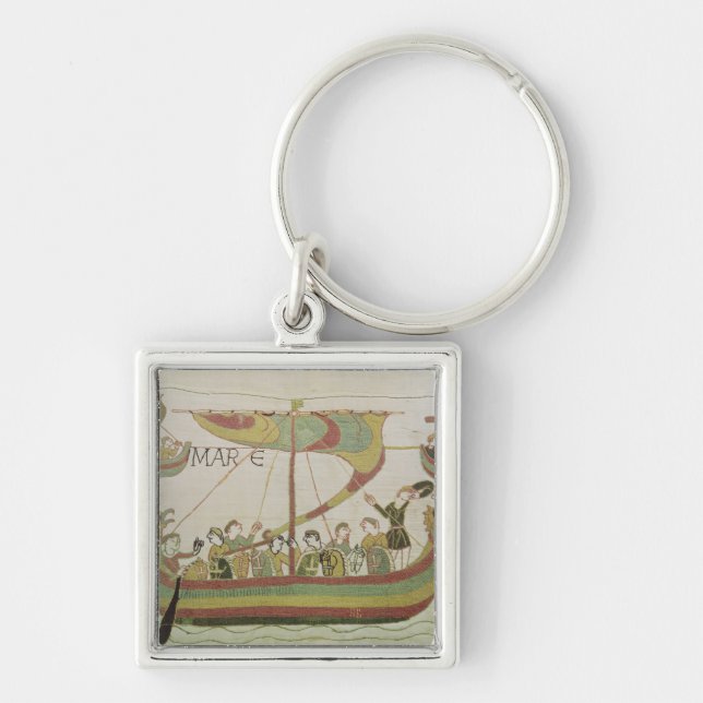 Llavero Duque Guillermo de Normandía cruza el mar (Frente)