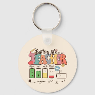 Llavero Duración de la batería de un profesor - Educador r