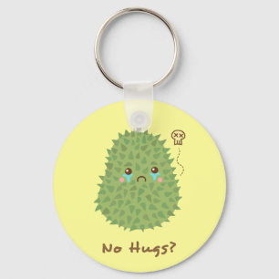 Llavero Durian triste que no recibe abrazos