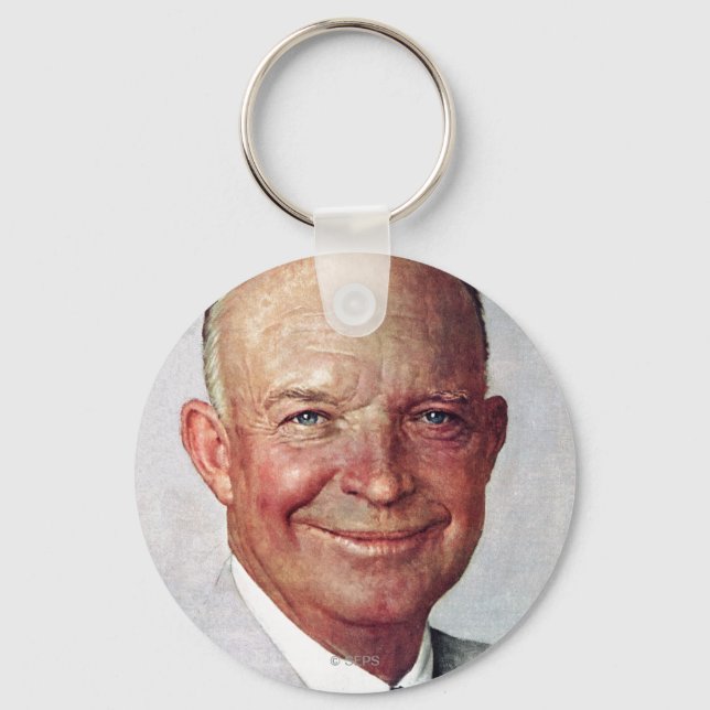 Llavero Dwight D. Eisenhower (Anverso)