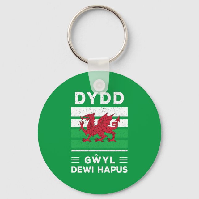 Llavero Dydd Gæyl Dewi Hapus Feliz Día 2 De St Davids (Anverso)