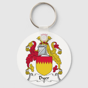Llavero Dyer Family Crest