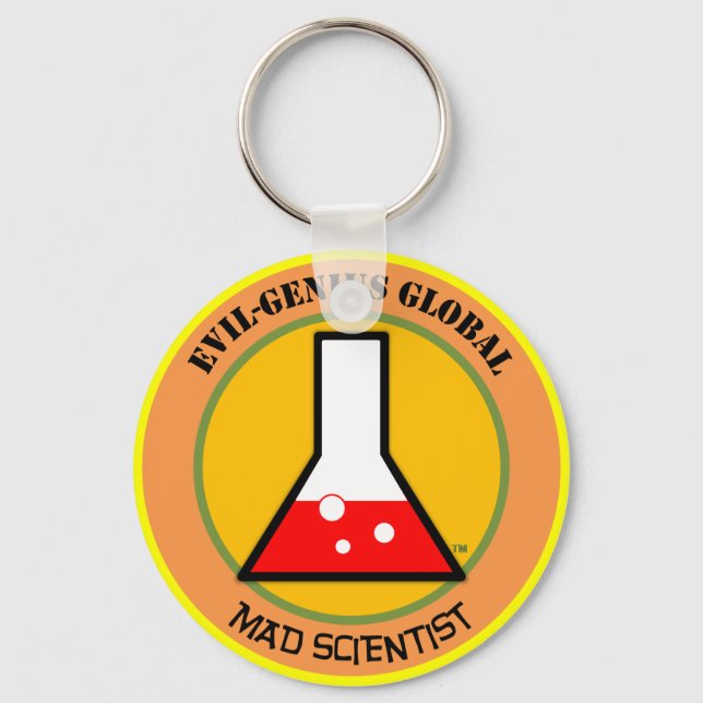 Llavero E.G.G. Mad Scientist Keychain (Anverso)