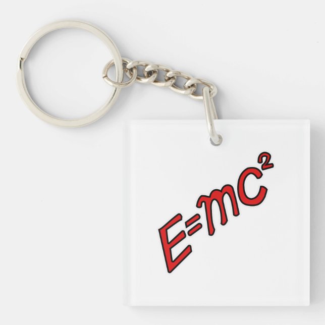 Llavero E = mc² – Modo Genio Activado (Frente)