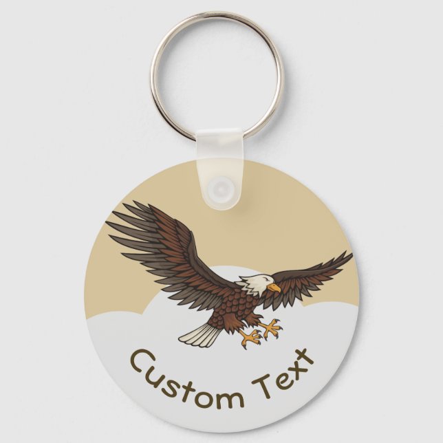 Llavero Eagle Attacking Keychain (Anverso)
