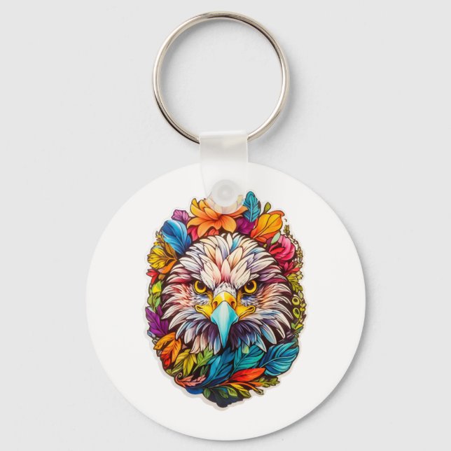 Llavero Eagle Face (Anverso)