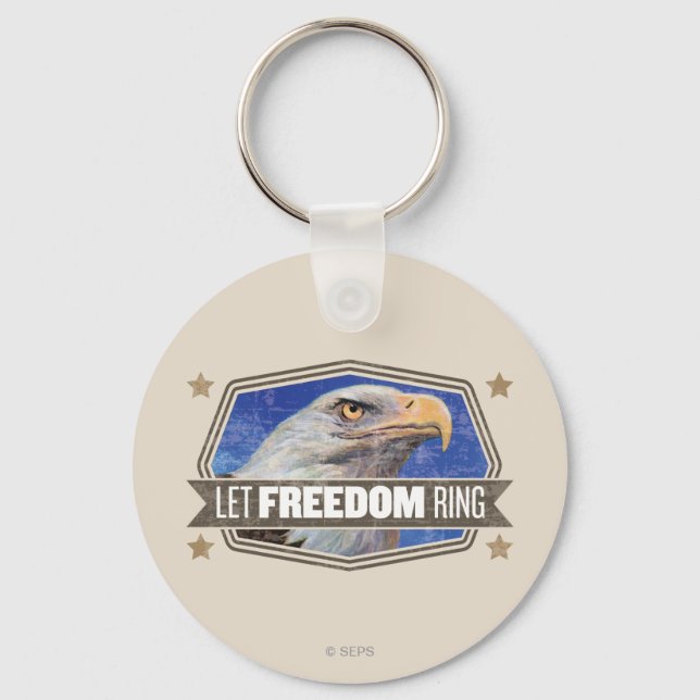 Llavero Eagle-Let Freedom Ring (Anverso)
