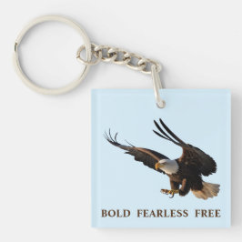 Llavero Eagle Swooping Down Keychain