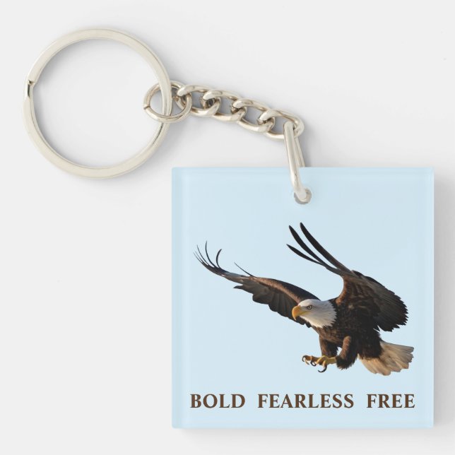 Llavero Eagle Swooping Down Keychain (Frente)