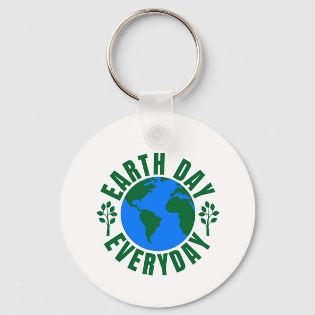 Llavero Earth Day Everyday (Anverso)