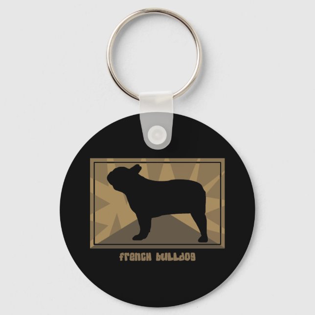 Llavero Earthy French Bulldog (Anverso)