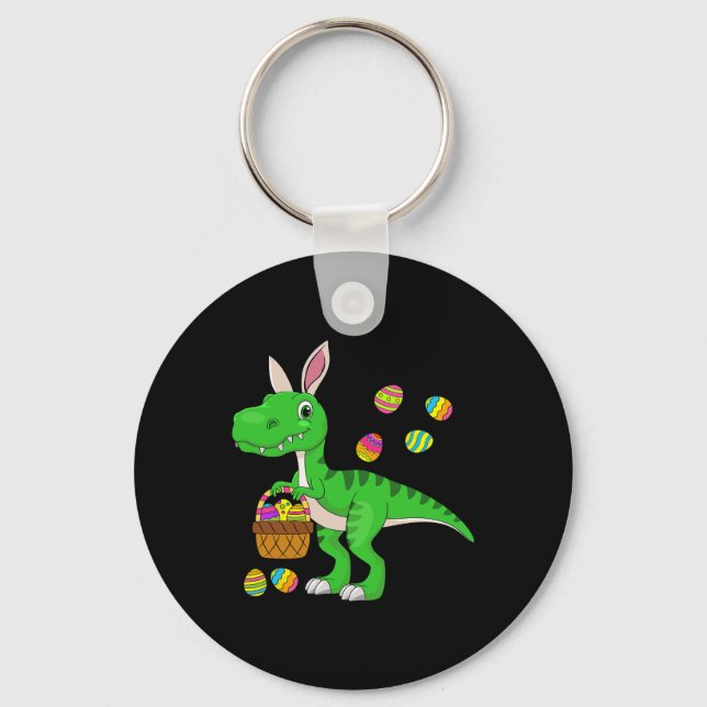 Llavero Easter Dinosaur Bunny Ears Easter Sket Stuffers Ki (Anverso)
