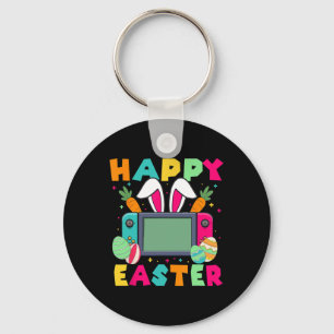 Llavero Easter Video Game Bunny Gaming Controller Gamer Bo