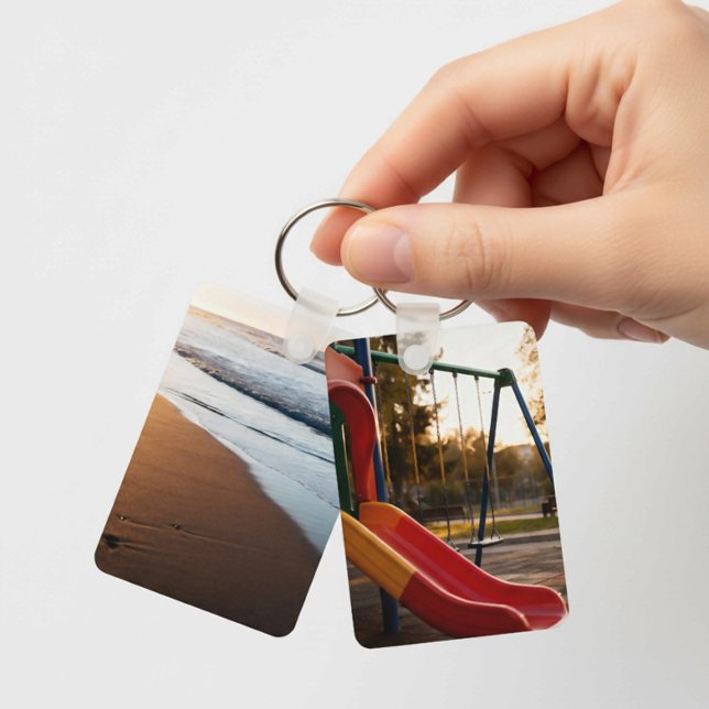 Llavero Easy Add Two Photo Double Sided Aluminum Keychain (Subido por el creador)