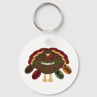 Llavero Eat Ham Not Turkey