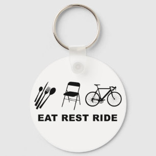 Llavero Eat Rest Ride
