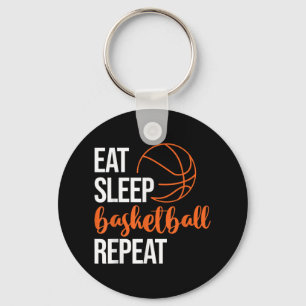 Llavero Eat Sleep Basketball Repetir la motivación del dep