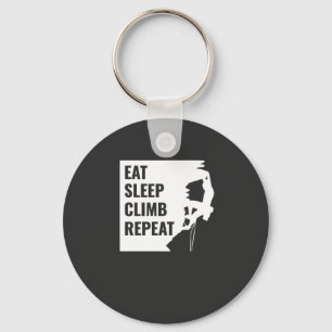 Llavero Eat Sleep Climb Repeat