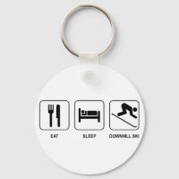 Eat Sleep Downhill Ski