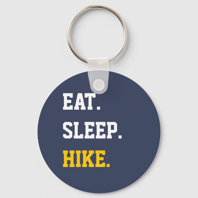 Llavero Eat Sleep Hike (Anverso)