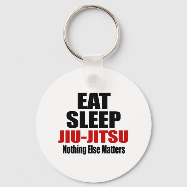 LLAVERO EAT SLEEP JIU-JITSU (Anverso)