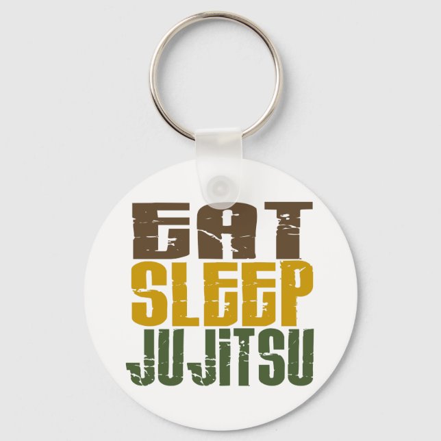 Llavero Eat Sleep Ju Jitsu 1 (Anverso)