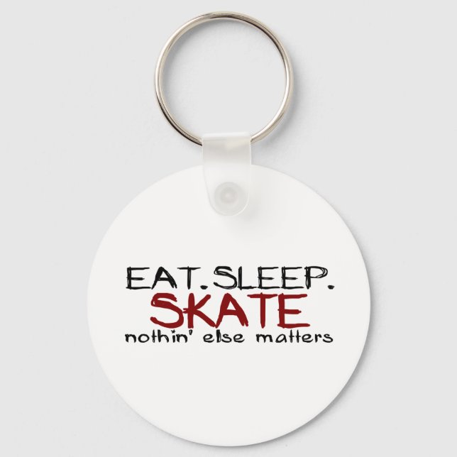 Llavero Eat Sleep Skate (Anverso)