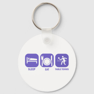 Llavero eat sleep table tennis