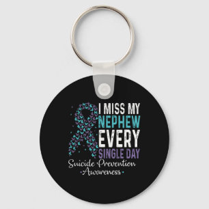 Llavero Echo de menos a mi sobrino todos los días en la pr