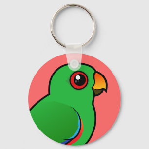 Llavero Eclectus Parrot macho