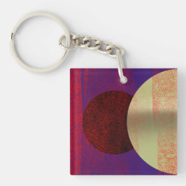 Llavero Éclipse lunaire - abstrait