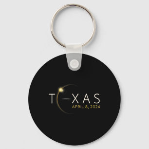 Llavero Eclipse solar 2024 Eclipse solar total de Texas