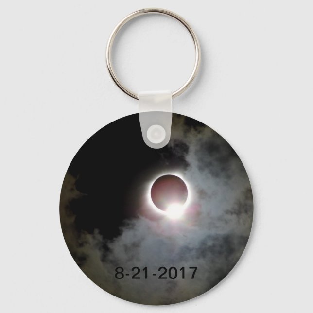 Llavero Eclipse solar 21 de agosto de 2017 (Anverso)